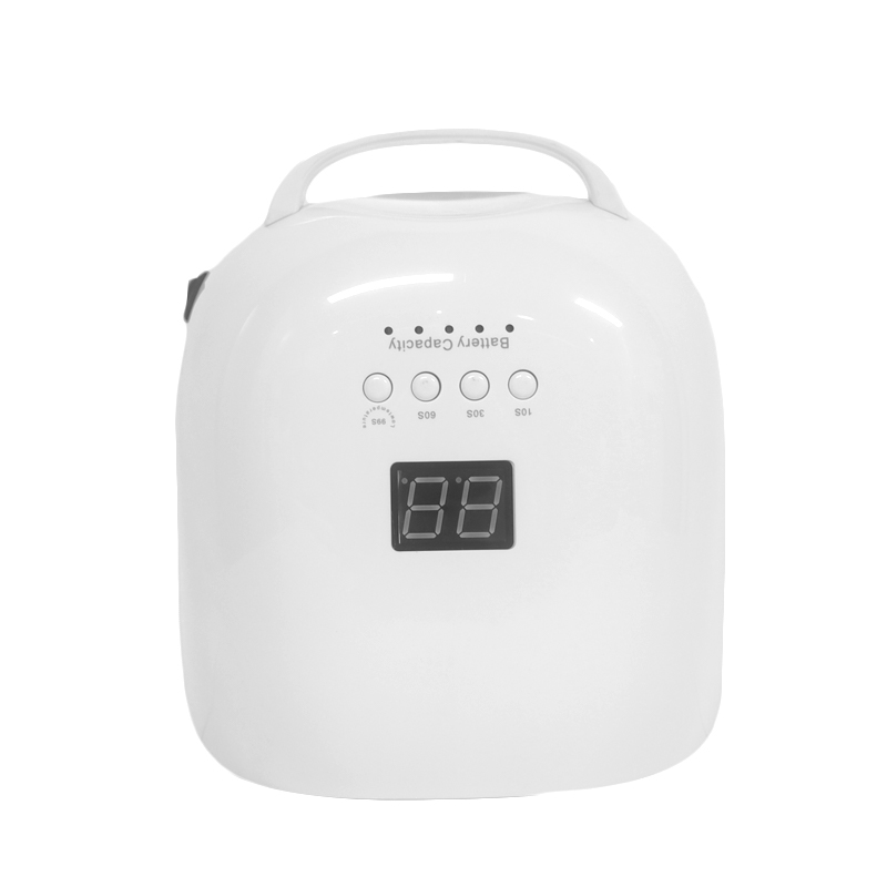 Ręczna, przenośna lampa do suszenia paznokci żelowych