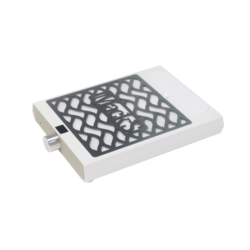 Pochłaniacz pyłu do paznokci z podpórką na dłonie