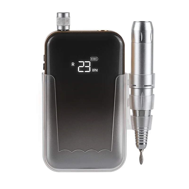 Przenośny mini żelowy bufor do paznokci