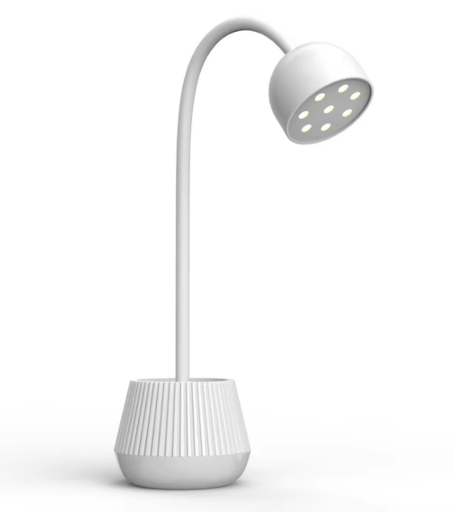 Mała składana lampa stołowa w kształcie lampy
